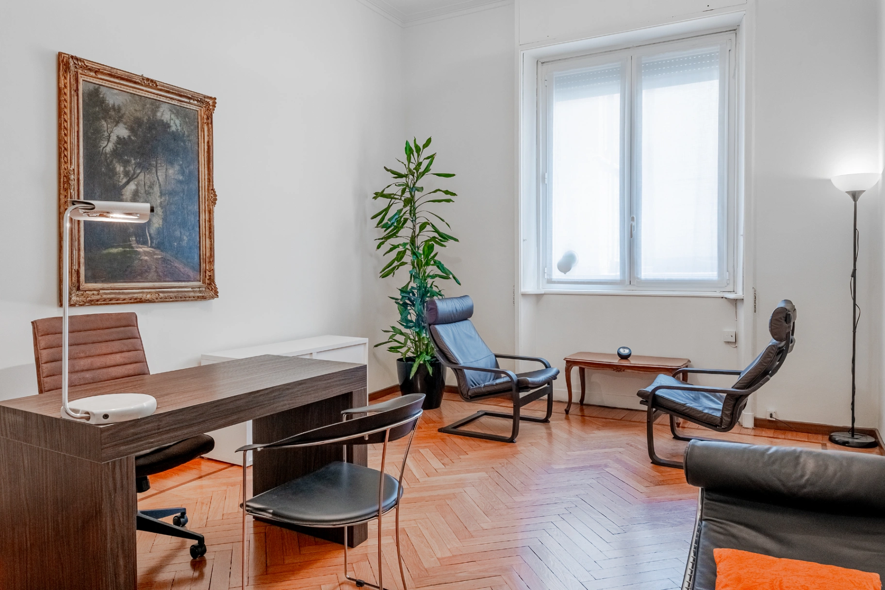 Studio clinico di pregio con scrivania in legno · Milano